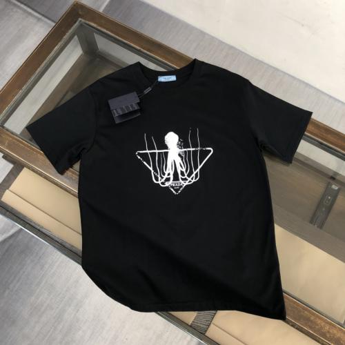 2024新入荷 プラダ Prada 半袖Tシャツ 実物の写真スーパーコピー服N品代引き対応国内発送後払い安全必ず届く人気サイト