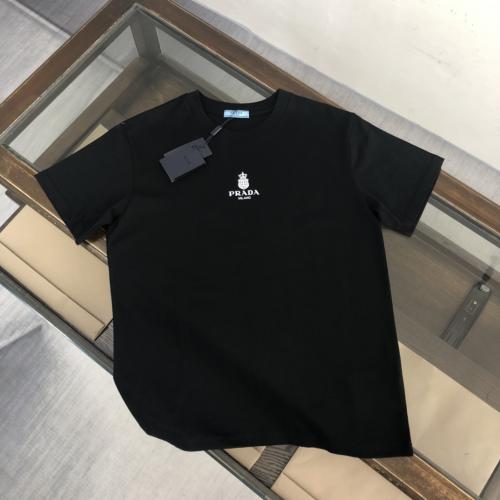 2024新入荷 プラダ Prada 半袖Tシャツ 実物の写真スーパーコピー服N品代引き対応国内発送後払い安全必ず届く人気サイト