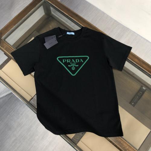 2024新入荷 プラダ Prada 半袖Tシャツ 実物の写真スーパーコピー服N品代引き対応国内発送後払い安全必ず届く人気サイト