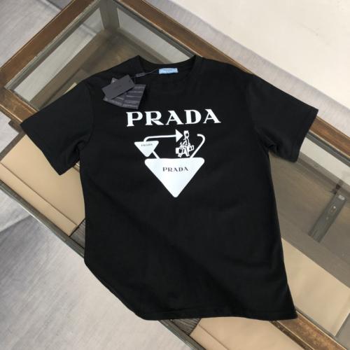 2024新入荷 プラダ Prada 半袖Tシャツ 実物の写真スーパーコピー服N品代引き対応国内発送後払い安全必ず届く人気サイト