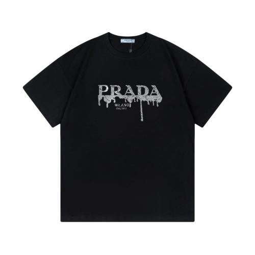 2024新入荷 プラダ Prada 半袖Tシャツ 実物の写真スーパーコピー服N品代引き対応国内発送後払い安全必ず届く人気サイト