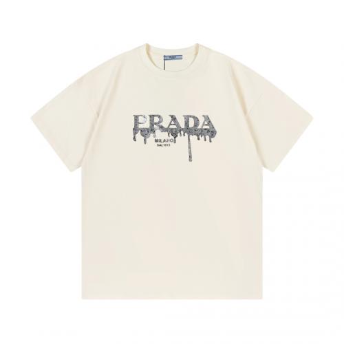 2024新入荷 プラダ Prada 半袖Tシャツ 実物の写真スーパーコピー服N品代引き対応国内発送後払い安全必ず届く人気サイト