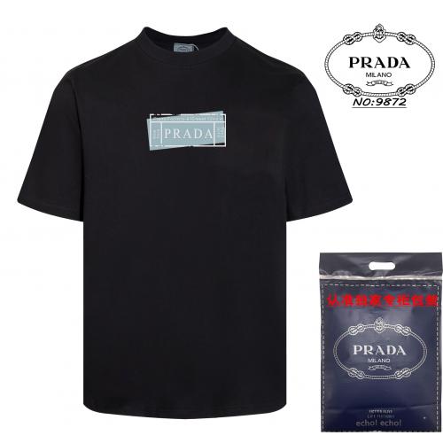 2024新入荷 プラダ Prada 半袖Tシャツ 実物の写真スーパーコピー服N品代引き対応国内発送後払い安全必ず届く人気サイト