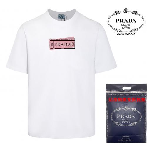 2024新入荷 プラダ Prada 半袖Tシャツ 実物の写真スーパーコピー服N品代引き対応国内発送後払い安全必ず届く人気サイト