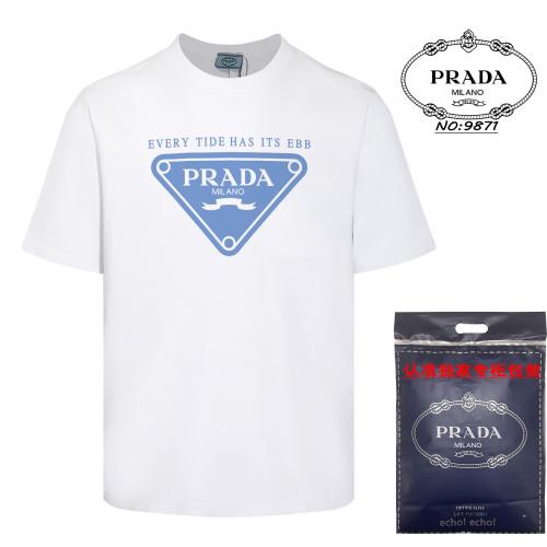 2024新入荷 プラダ Prada 半袖Tシャツ 実物の写真スーパーコピー服N品代引き対応国内発送後払い安全必ず届く人気サイト