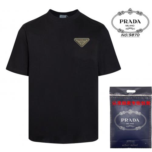 2024新入荷 プラダ Prada 半袖Tシャツ 実物の写真スーパーコピー服N品代引き対応国内発送後払い安全必ず届く人気サイト