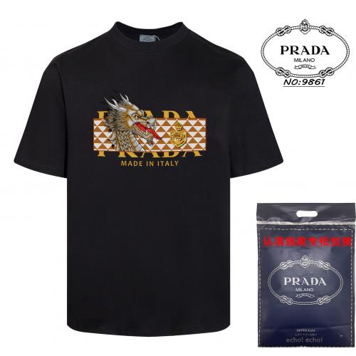 2024新入荷 プラダ Prada 半袖Tシャツ 実物の写真スーパーコピー服N品代引き対応国内発送後払い安全必ず届く人気サイト