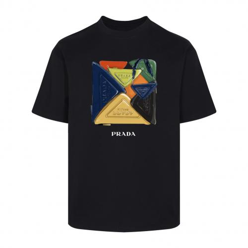 2024新入荷 プラダ Prada 半袖Tシャツ 実物の写真スーパーコピー服N品代引き対応国内発送後払い安全必ず届く人気サイト