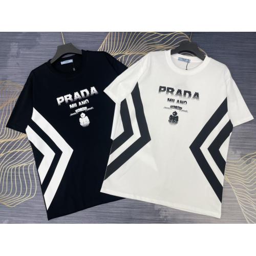 2024新入荷 プラダ Prada 半袖Tシャツ 実物の写真スーパーコピー服N品代引き対応国内発送後払い安全必ず届く人気サイト