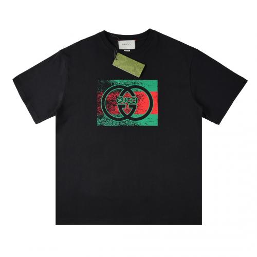 2024新入荷 グッチ Gucci 半袖Tシャツ 実物の写真スーパーコピー服N品代引き対応国内発送後払い安全必ず届く人気サイト