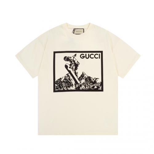 2024新入荷 グッチ Gucci 半袖Tシャツ 実物の写真スーパーコピー服N品代引き対応国内発送後払い安全必ず届く人気サイト