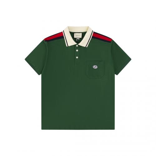 2024新入荷 グッチ Gucci 半袖Tシャツ Poloシャツ 実物の写真スーパーコピー服N品代引き対応国内発送後払い安全必ず届く人気サイト