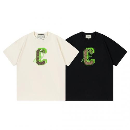 2024新入荷 グッチ Gucci 半袖Tシャツ 実物の写真スーパーコピー服N品代引き対応国内発送後払い安全必ず届く人気サイト