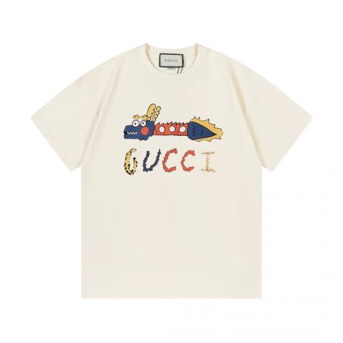 2024新入荷 グッチ Gucci 半袖Tシャツ 実物の写真スーパーコピー服N品代引き対応国内発送後払い安全必ず届く人気サイト