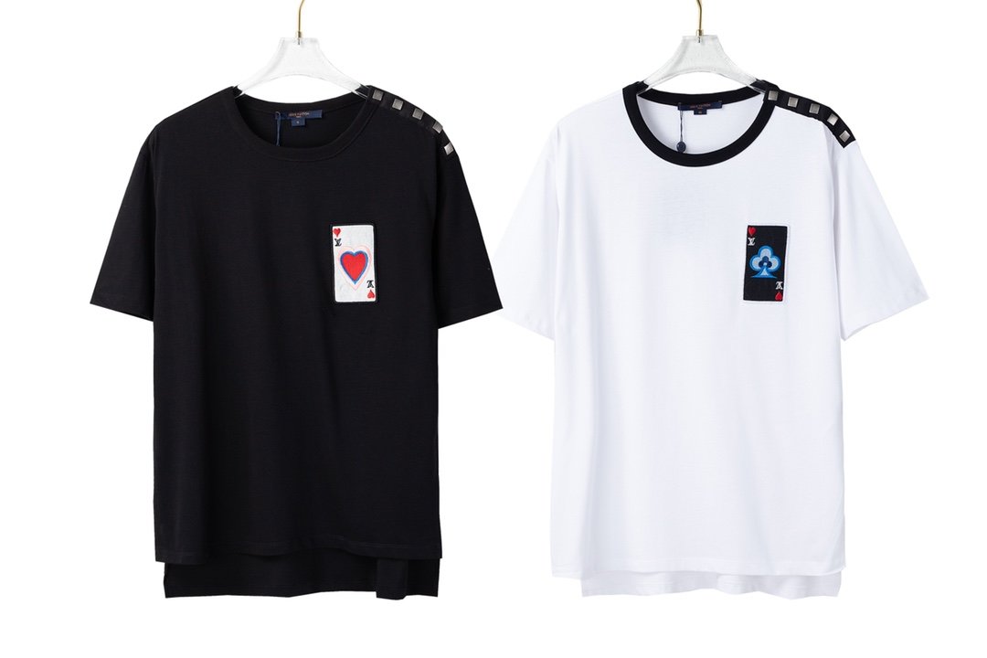 最高品質N品ルイヴィトン Louis Vuitton 半袖Tシャツ 実物の写真 メンズ/レディース スーパーコピー服代引き可能国内発送後払い安全必ず届く信用できるサイト