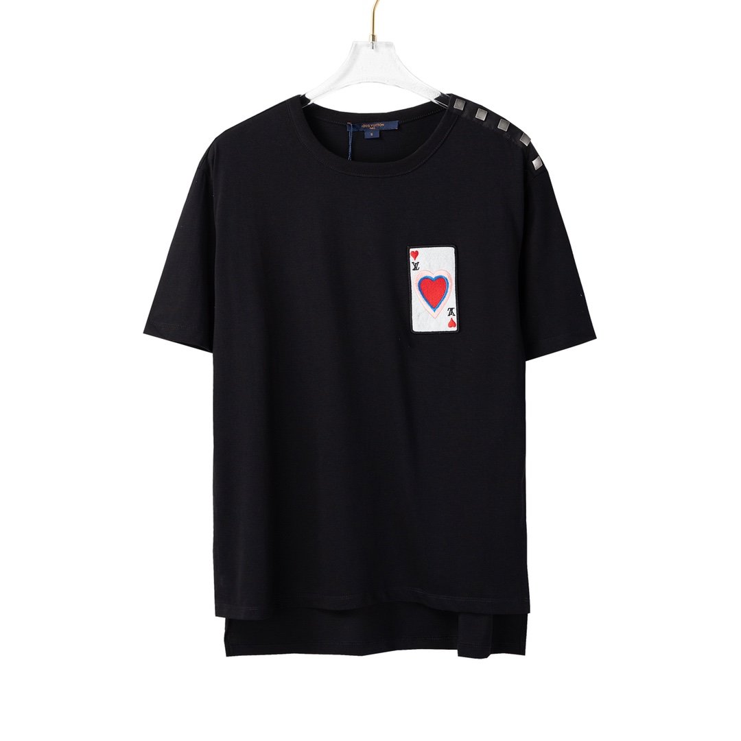 最高品質N品ルイヴィトン Louis Vuitton 半袖Tシャツ 実物の写真 メンズ/レディース スーパーコピー服代引き可能国内発送後払い安全必ず届く信用できるサイト