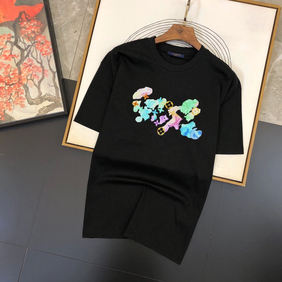 最高品質N品ルイヴィトン Louis Vuitton 半袖Tシャツ 実物の写真 メンズ/レディース スーパーコピー服代引き可能国内発送後払い安全必ず届く信用できるサイト