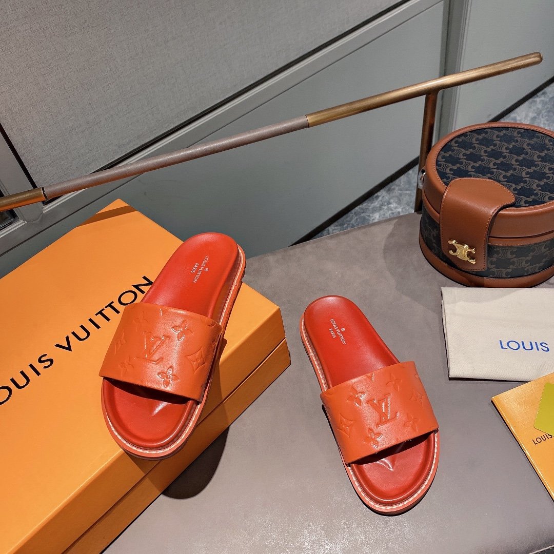 上質 大人気 ルイヴィトン Louis Vuitton サンダル 実物の写真 N品スーパーコピー代引き可能国内発送後払い安全必ず届く信用できるサイト