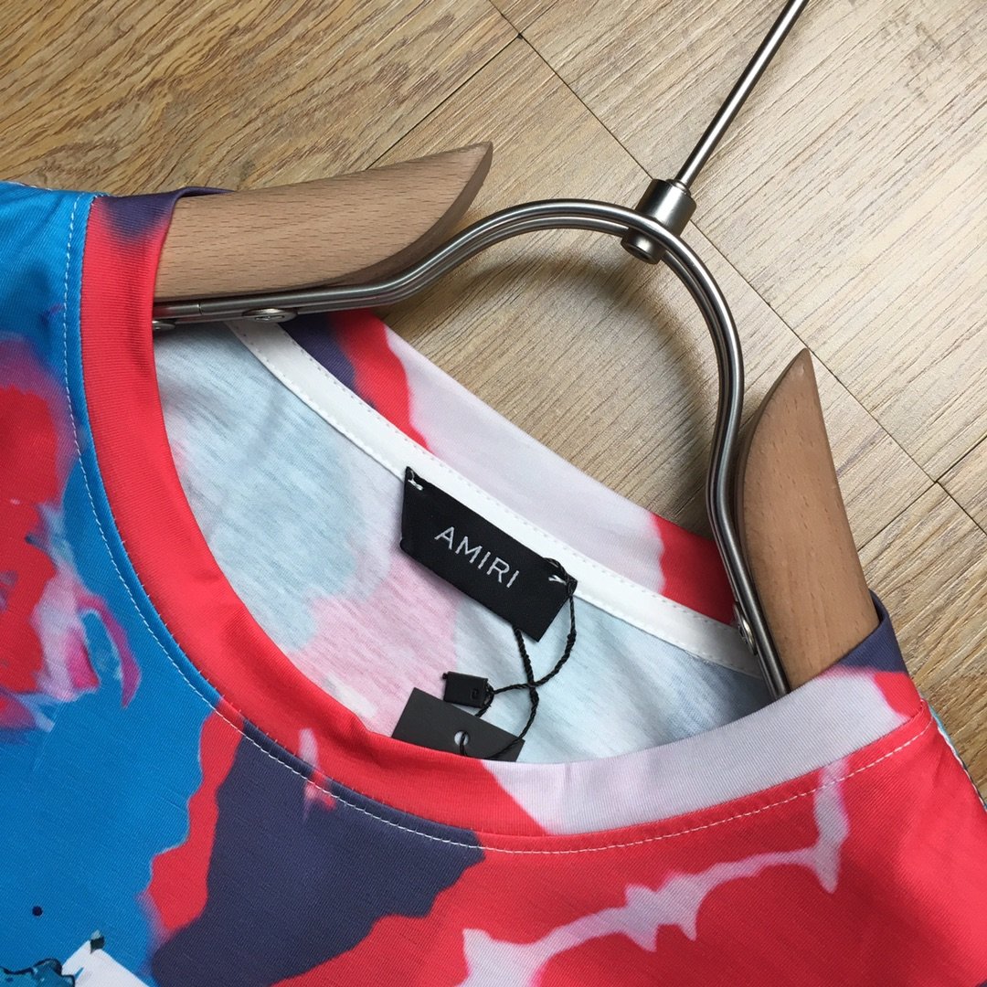 NEW☆大人気Amiriアミリ 半袖Tシャツ 実物の写真 N品スーパーコピー服代引き対応国内発送後払い安全必ず届く優良サイト
