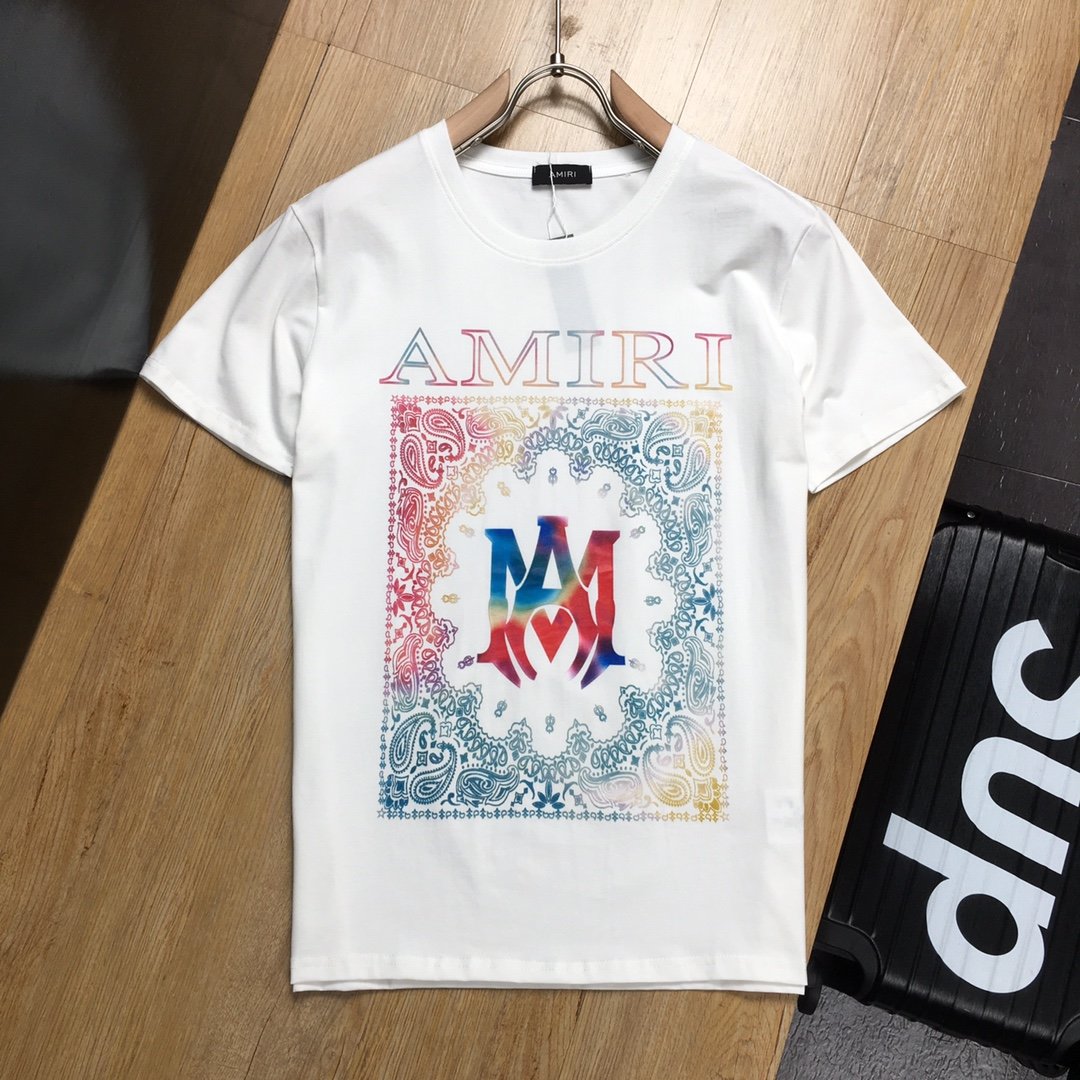 NEW☆大人気Amiriアミリ 半袖Tシャツ 実物の写真 N品スーパーコピー服代引き対応国内発送後払い安全必ず届く優良サイト