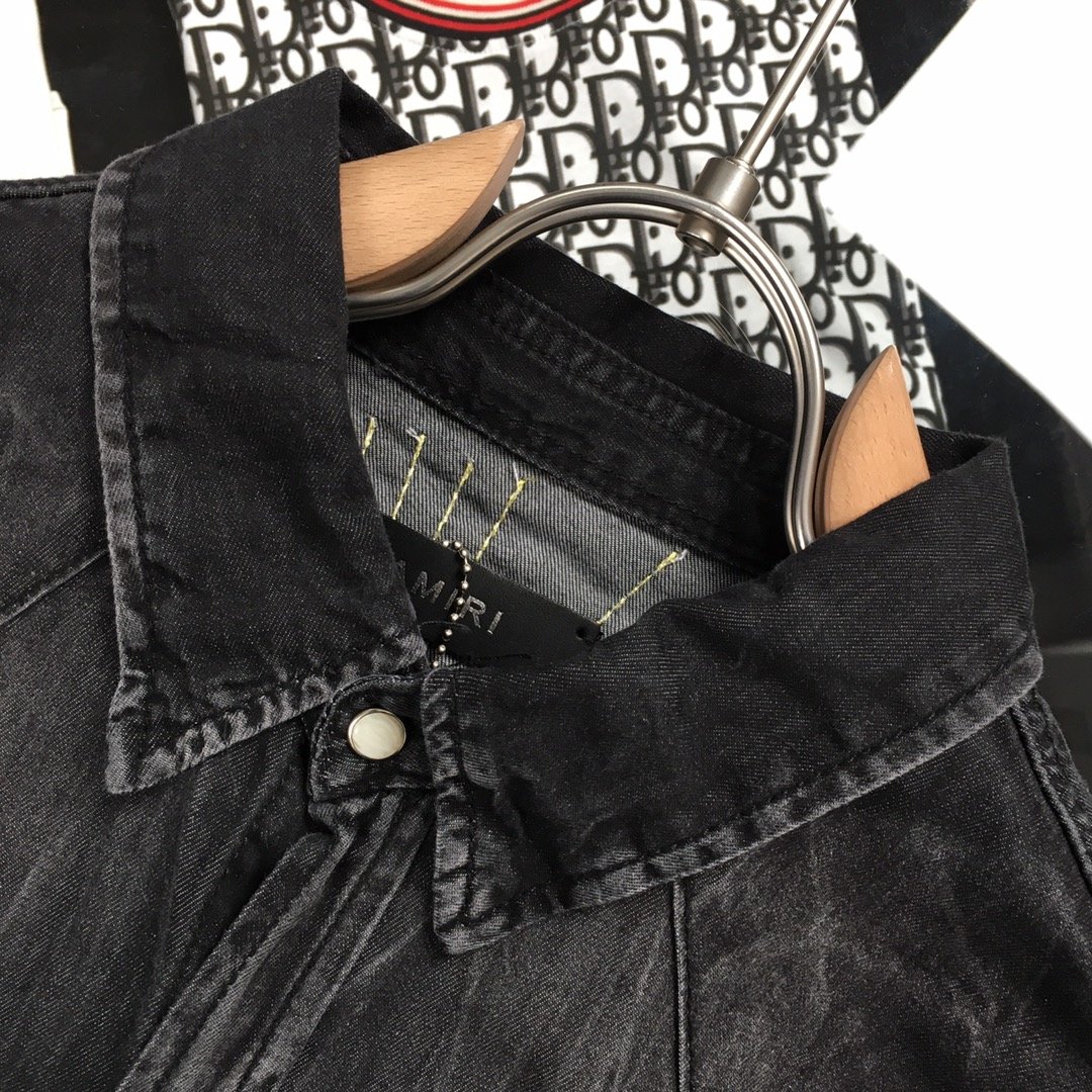 NEW☆大人気Amiriアミリ デニム ジャケット実物の写真 N品スーパーコピー服代引き対応国内発送後払い安全必ず届く優良サイト