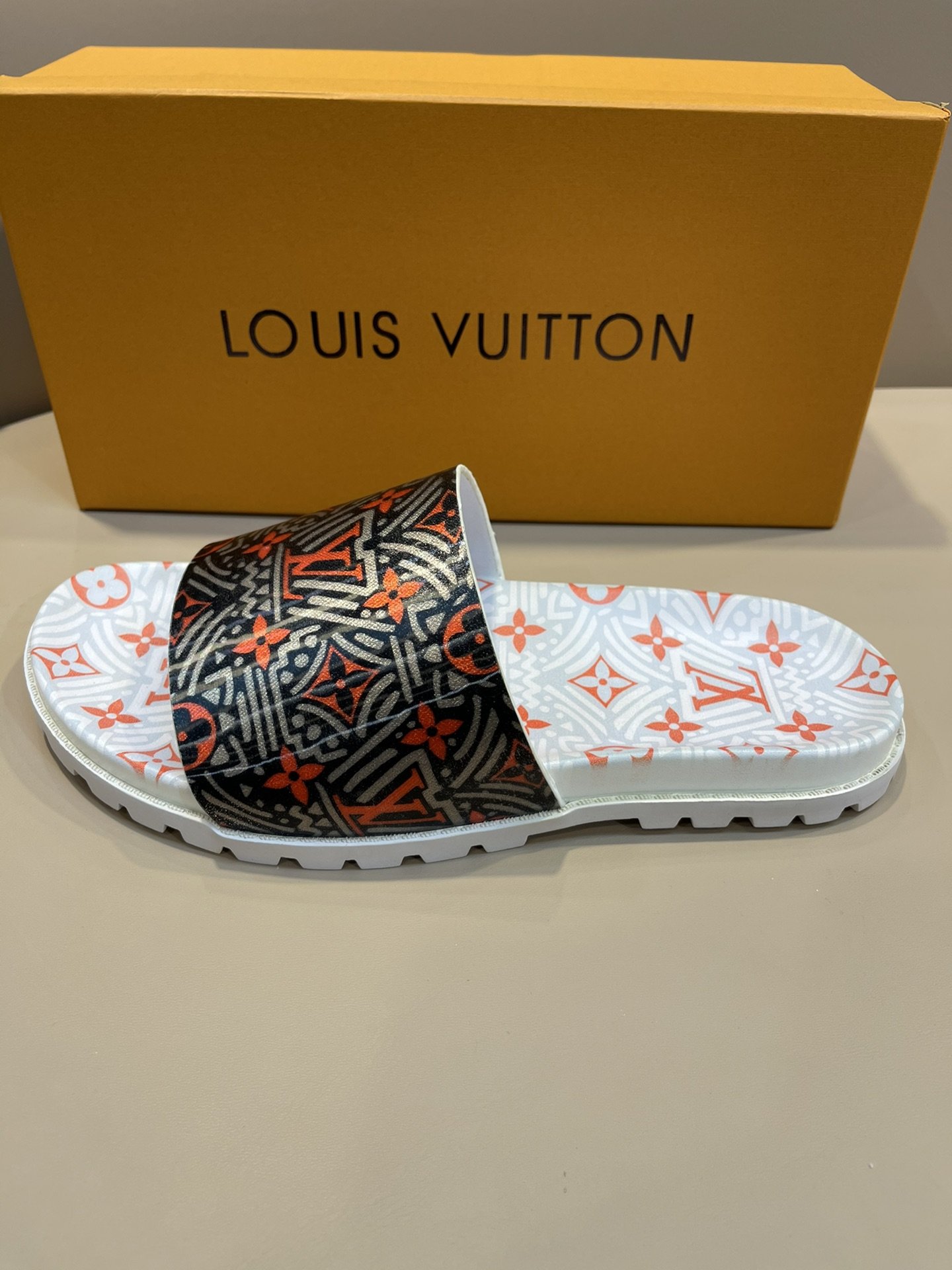 上質 大人気 ルイヴィトン Louis Vuitton サンダル 実物の写真 N品スーパーコピー代引き可能国内発送後払い安全必ず届く信用できるサイト