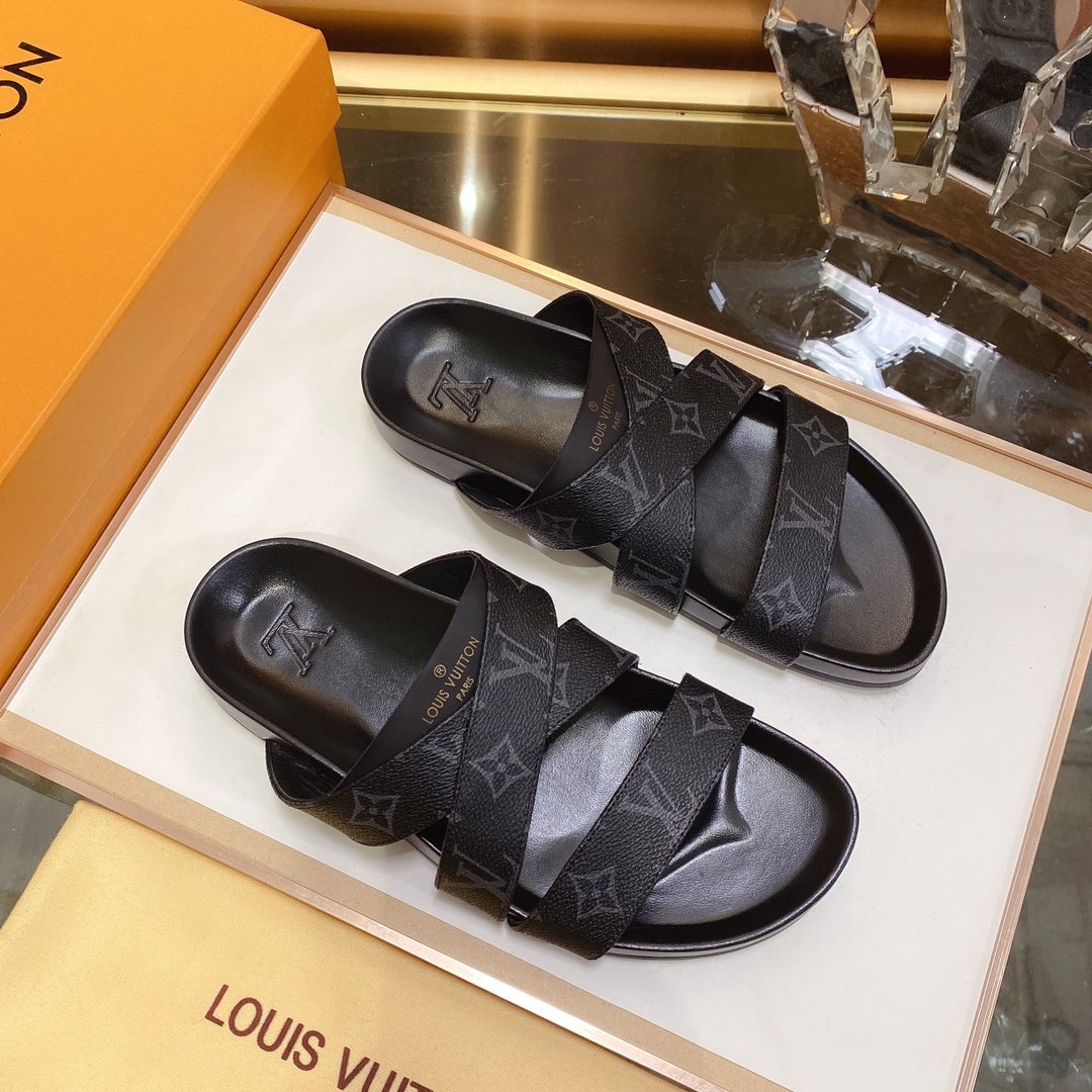 上質 大人気 ルイヴィトン Louis Vuitton サンダル 実物の写真 N品スーパーコピー代引き可能国内発送後払い安全必ず届く信用できるサイト