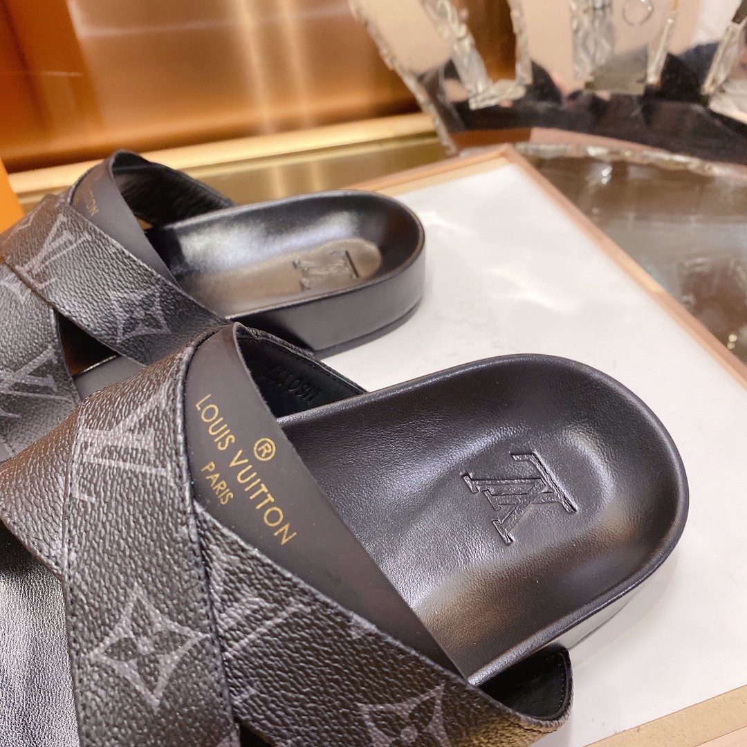 上質 大人気 ルイヴィトン Louis Vuitton サンダル 実物の写真 N品スーパーコピー代引き可能国内発送後払い安全必ず届く信用できるサイト