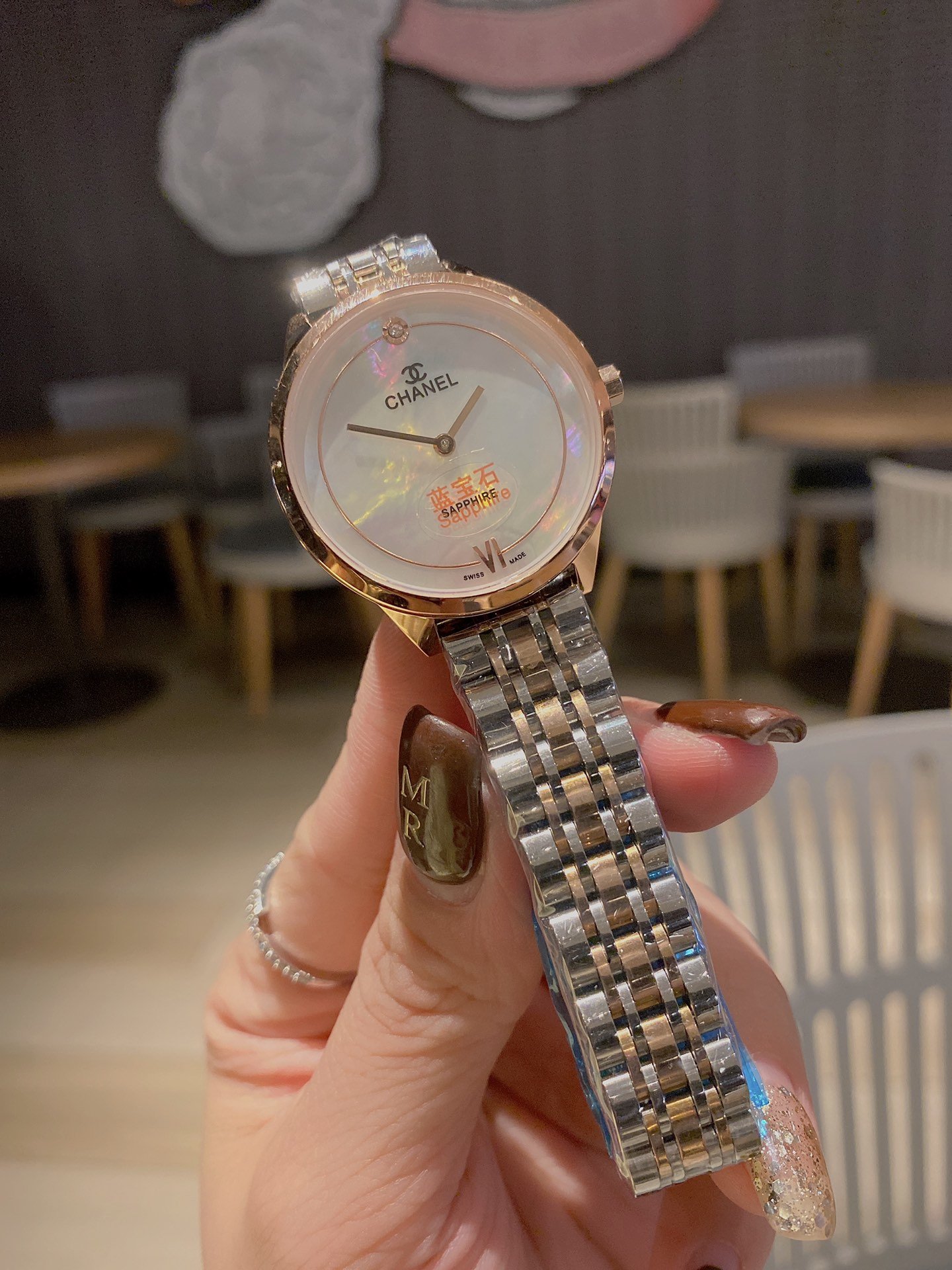 シャネル スーパーコピー 時計実物の写真 N品人気ブランド偽物腕時計代引き対応国内発送後払い安全必ず届くおすすめ口コミ優良サイト