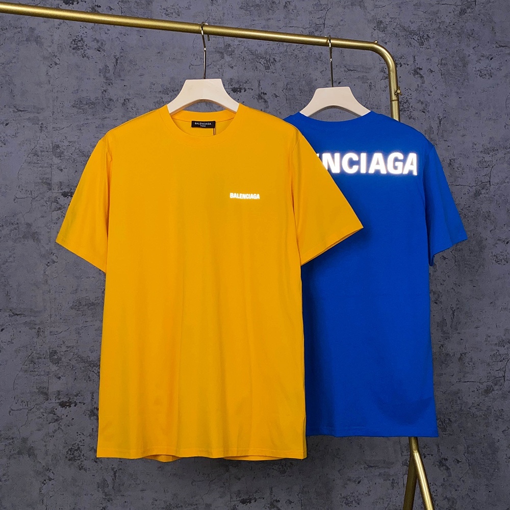 2色 ファッションBalenciaga バレンシアガ 半袖 Tシャツ 実物の写真スーパーコピー服N品代引き対応国内発送後払い安全必ず届く人気サイト_半袖Tシャツ_上着_服_スーパーコピー代引き