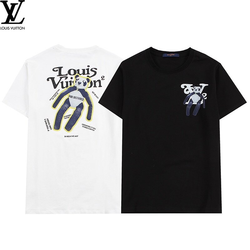 絶大な人気を誇るルイヴィトン Louis Vuitton 半袖 メンズ/レディース 実物の写真 スーパーコピーTシャツ代引き対応国内発送後払い送料無料安全必ず届く信用できるサイト