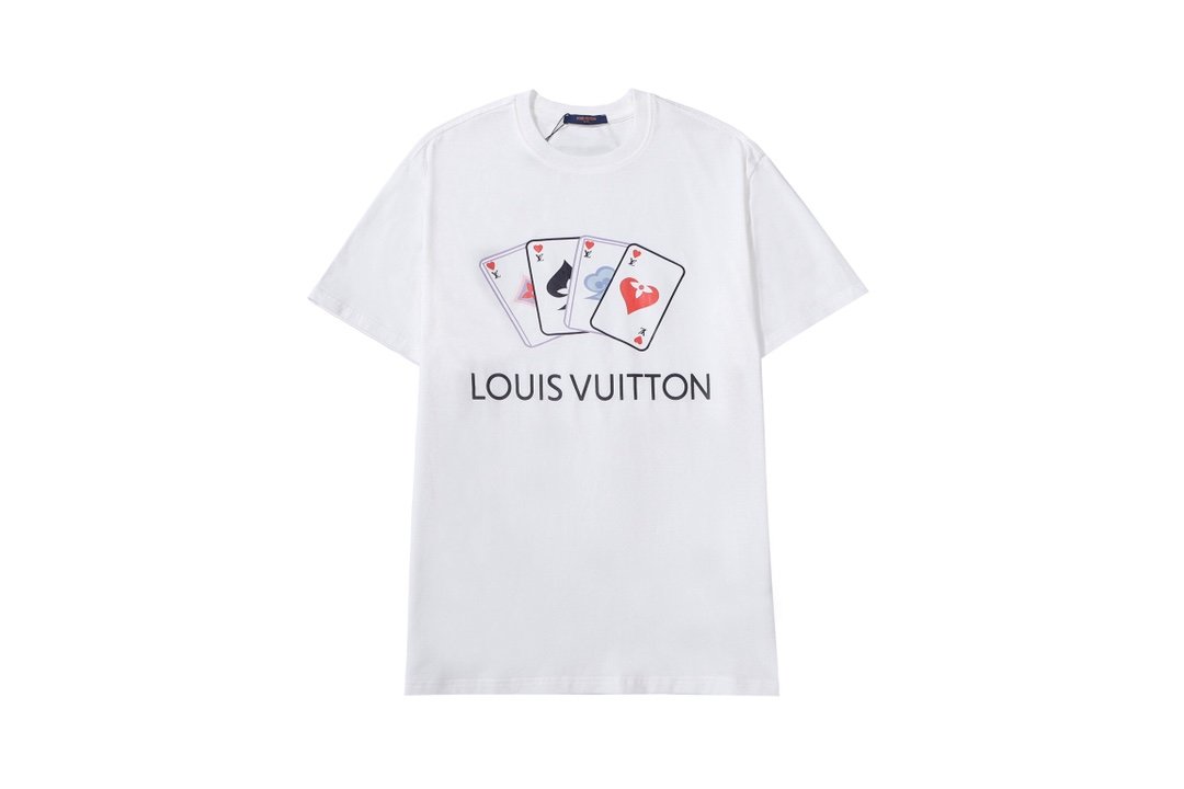 絶大な人気を誇るルイヴィトン Louis Vuitton 半袖 メンズ/レディース 実物の写真 スーパーコピーTシャツ代引き対応国内発送後払い送料無料安全必ず届く信用できるサイト