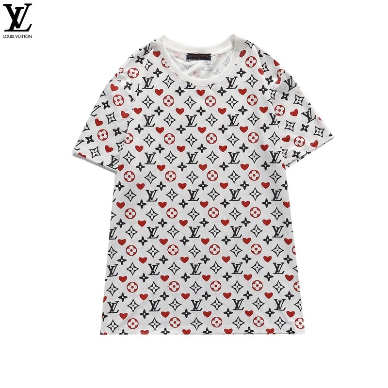 絶大な人気を誇るルイヴィトン Louis Vuitton 半袖 メンズ/レディース 実物の写真 スーパーコピーTシャツ代引き対応国内発送後払い送料無料安全必ず届く信用できるサイト