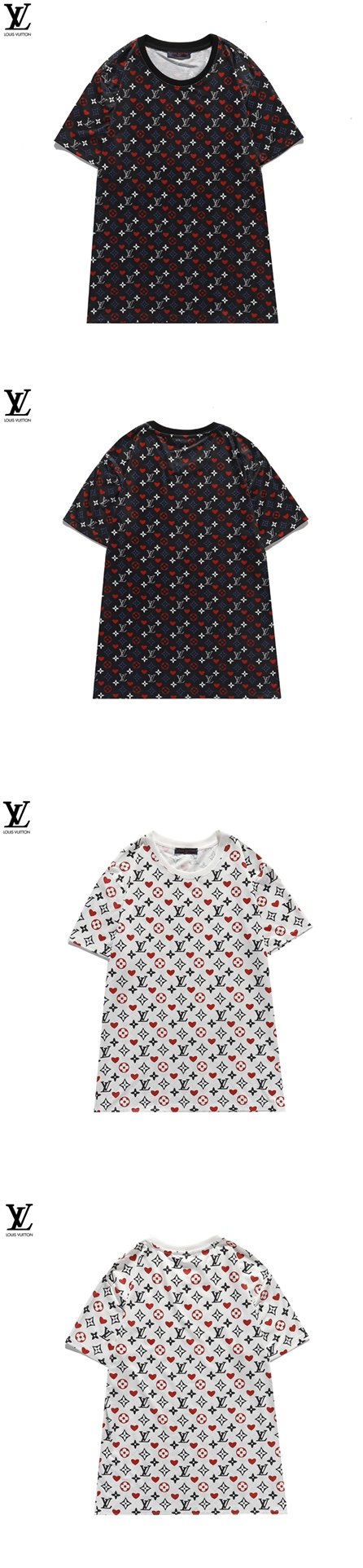 絶大な人気を誇るルイヴィトン Louis Vuitton 半袖 メンズ/レディース 実物の写真 スーパーコピーTシャツ代引き対応国内発送後払い送料無料安全必ず届く信用できるサイト