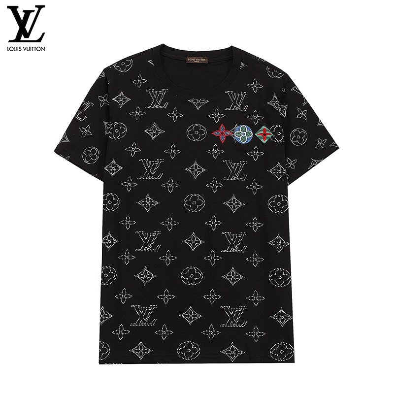 絶大な人気を誇るルイヴィトン Louis Vuitton 半袖 メンズ/レディース 実物の写真 スーパーコピーTシャツ代引き対応国内発送後払い送料無料安全必ず届く信用できるサイト