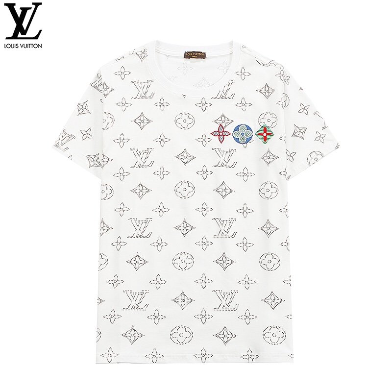 絶大な人気を誇るルイヴィトン Louis Vuitton 半袖 メンズ/レディース 実物の写真 スーパーコピーTシャツ代引き対応国内発送後払い送料無料安全必ず届く信用できるサイト