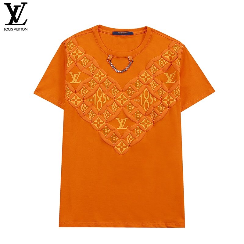 絶大な人気を誇るルイヴィトン Louis Vuitton 半袖 メンズ/レディース 実物の写真 スーパーコピーTシャツ代引き対応国内発送後払い送料無料安全必ず届く信用できるサイト