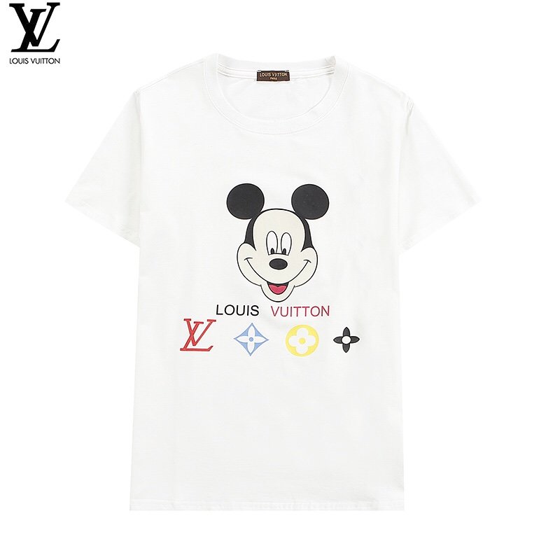 絶大な人気を誇るルイヴィトン Louis Vuitton 半袖 メンズ/レディース 実物の写真 スーパーコピーTシャツ代引き対応国内発送後払い送料無料安全必ず届く信用できるサイト