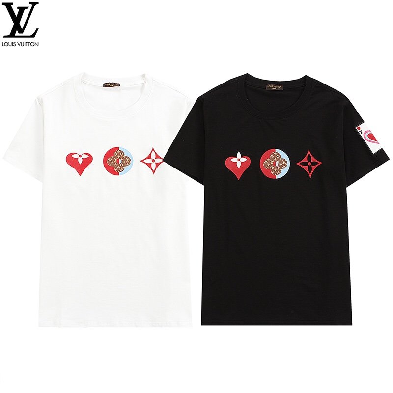 絶大な人気を誇るルイヴィトン Louis Vuitton 半袖 メンズ/レディース 実物の写真 スーパーコピーTシャツ代引き対応国内発送後払い送料無料安全必ず届く信用できるサイト