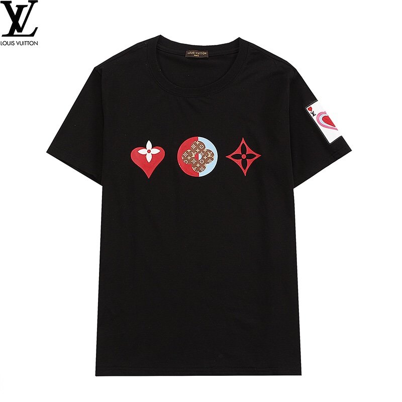 絶大な人気を誇るルイヴィトン Louis Vuitton 半袖 メンズ/レディース 実物の写真 スーパーコピーTシャツ代引き対応国内発送後払い送料無料安全必ず届く信用できるサイト