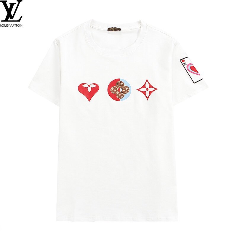 絶大な人気を誇るルイヴィトン Louis Vuitton 半袖 メンズ/レディース 実物の写真 スーパーコピーTシャツ代引き対応国内発送後払い送料無料安全必ず届く信用できるサイト