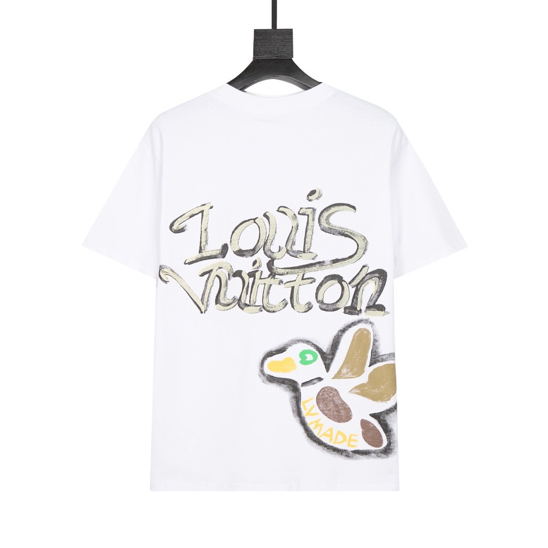絶大な人気を誇るルイヴィトン Louis Vuitton 半袖 メンズ/レディース 実物の写真 スーパーコピーTシャツ代引き対応国内発送後払い送料無料安全必ず届く信用できるサイト