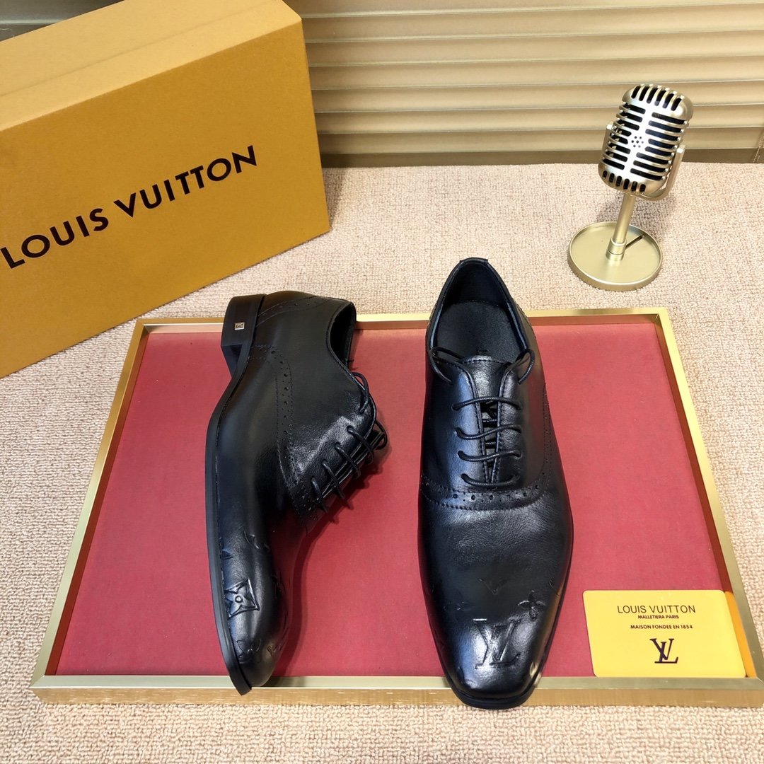 おしゃれ新入荷ルイヴィトンLouis Vuittonメンズ ビジネス革靴 実物の写真 スーパーコピー代引き可能国内発送後払い安全必ず届く信用できるサイト