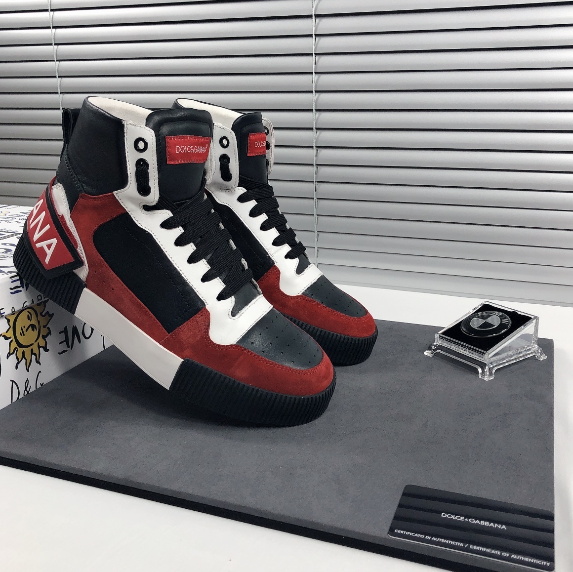 N品格安ばれないドルチェ＆ガッバーナ Dolce&Gabbanaスニーカー 実物の写真 スーパーコピー靴シューズ代引き可能国内発送後払い安全必ず届く信用できるサイ